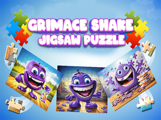 Grimace Shake Jigsaw Puzzlef img